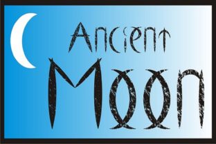 Ancient Moon: A Modern Decorative Font Inspired by the Moon