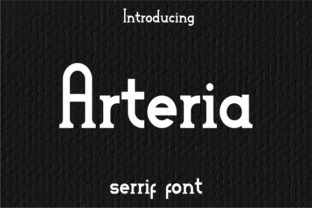 Arteria: A Rounded Serif with Smart Charm