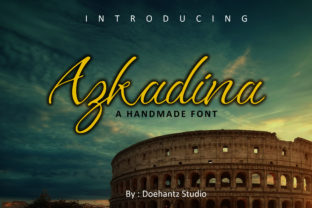 Azkadina: The Elegant Script Font That Elevates Your Design