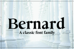 Bernard: Where Timeless Typography Meets Contemporary Clarity