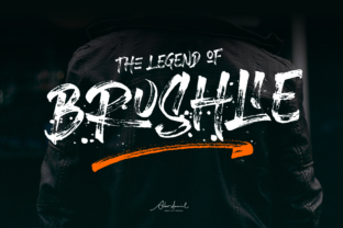 Brushlie: A Bold, Expressive Brush Font for Impactful Design