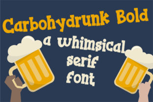 Carbohydrunk: When Whimsy Meets Typography