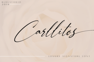 Carllitos Font: A Light, Handwritten Typeface That Brings Authenticity to Modern Design