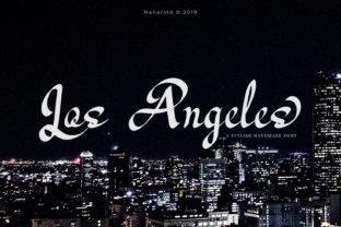 Los Angeles: A Handwritten Font That Captures Urban Energy and Creative Confidence