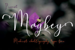 Maybey: A Handwritten Font That Adds Authenticity to Every Design