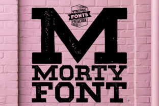 Morty: A Bold Slab Serif with Distinctive Charm