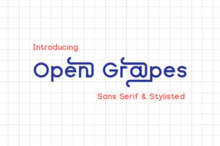 Open Grapes: A Modern Sans Serif with Character