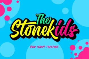 Stonekids: A Playful Handwritten Font with Bold Charm