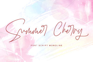 Summer Cherry: A Light, Charming Summer Font
