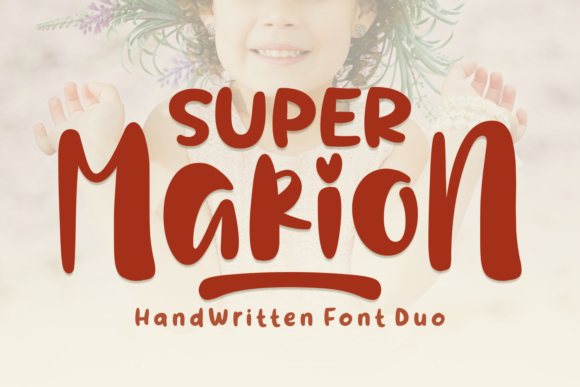 Super Marion Duo: A Handwritten Font Pair That Adds Personality to Any Design