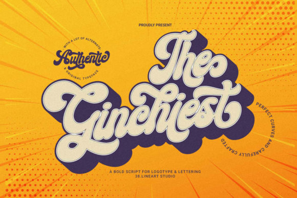 The Ginchiest: A Bold Font for a Bold Era