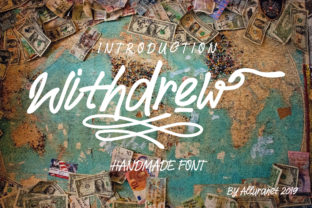 Withdrew: A Handwritten Font That Adds Authenticity and Purpose to Your Design
